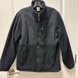 Champion Black Full-Zip Performance Fleece Jacket, size large